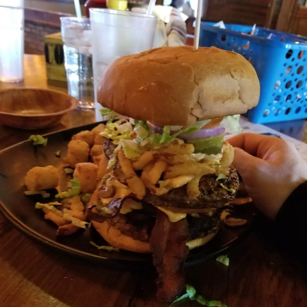 The Six-Shooter Cowboy Burger