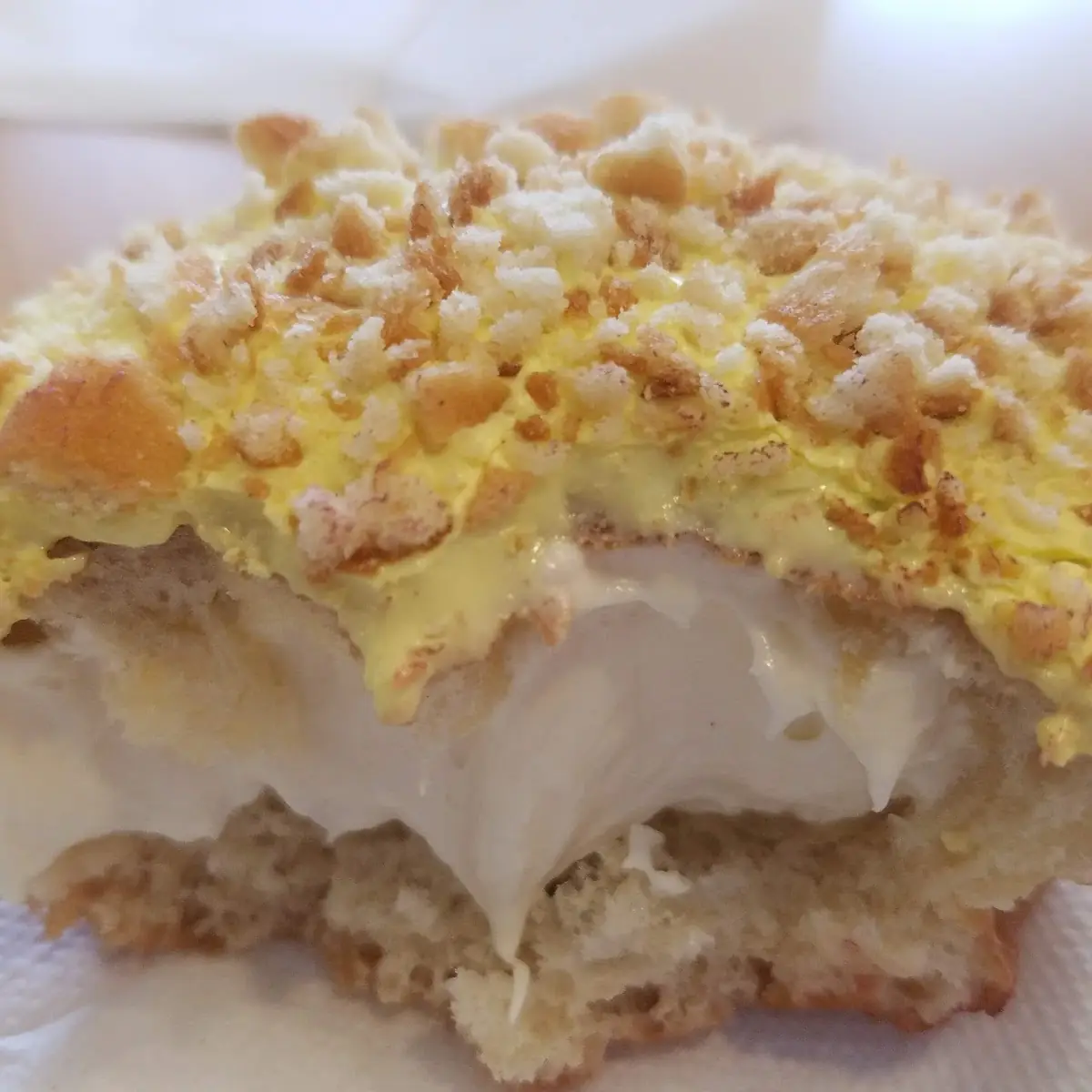 Banana Pudding Doughnut