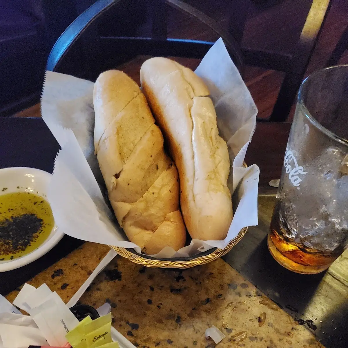 Bread with Olive Oil Dip
