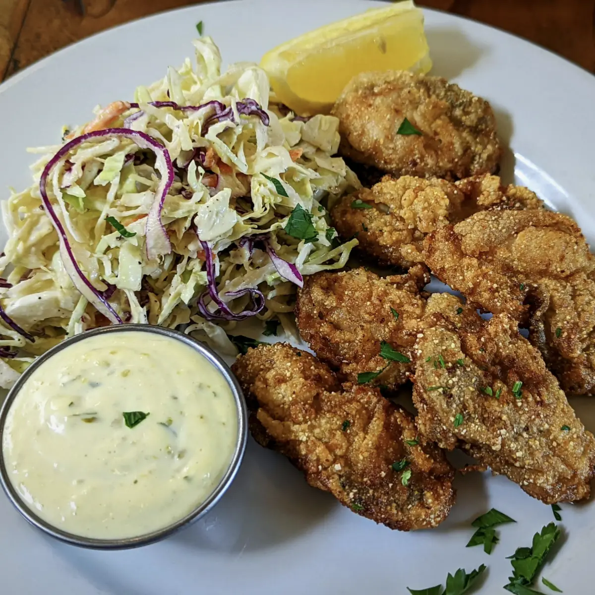 Pan Fried Oysters