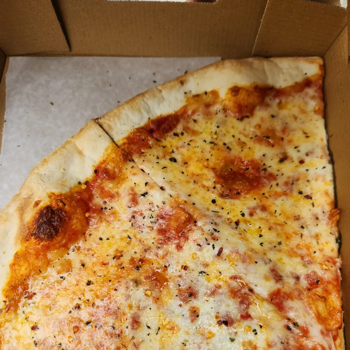 Square Cheese Pizza