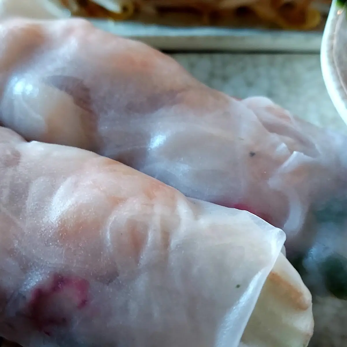Grilled Meat Spring Rolls