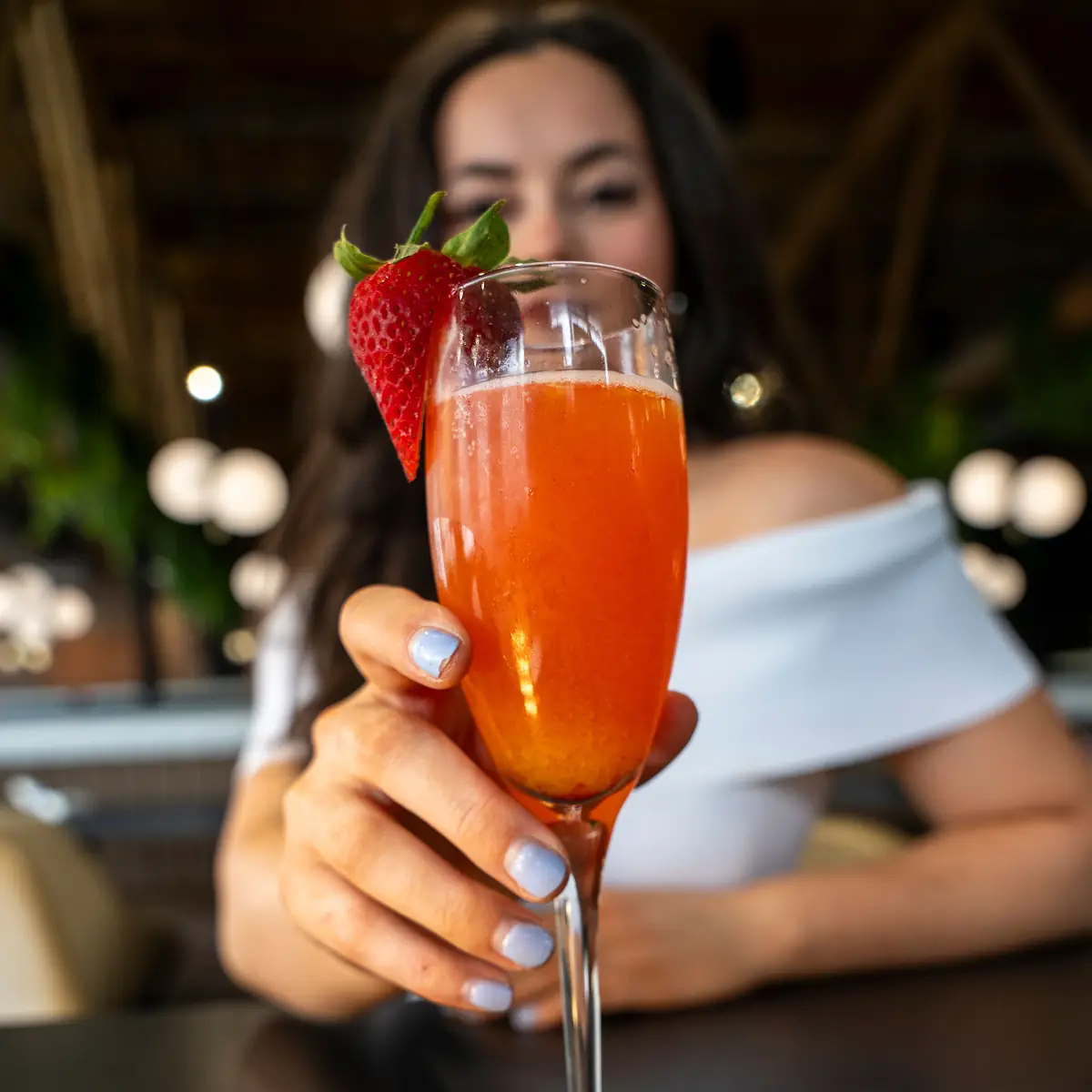 Strawberry Mimosa