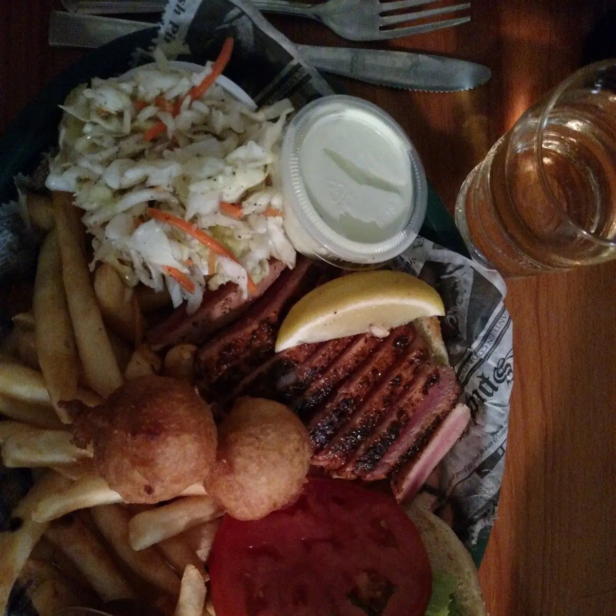 Seared Tuna Sandwich