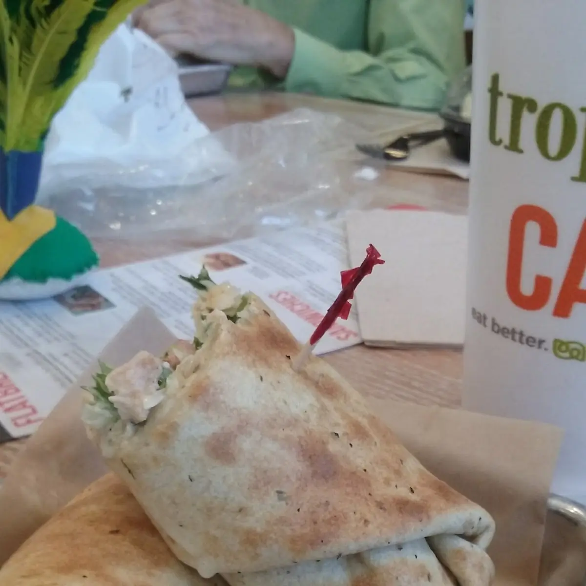 Chicken Caesar Wrap