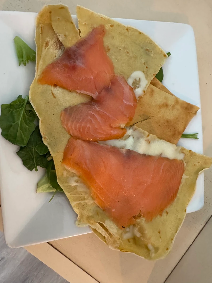 Smoked Salmon Savory Crêpe