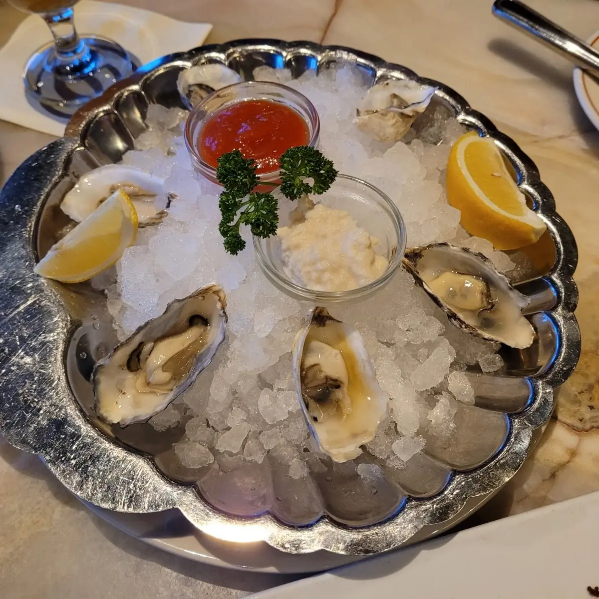 Oysters on the Half Shell