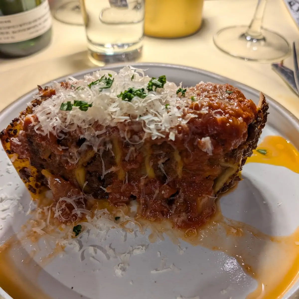 Dry Aged Beef Bolognese Lasagne