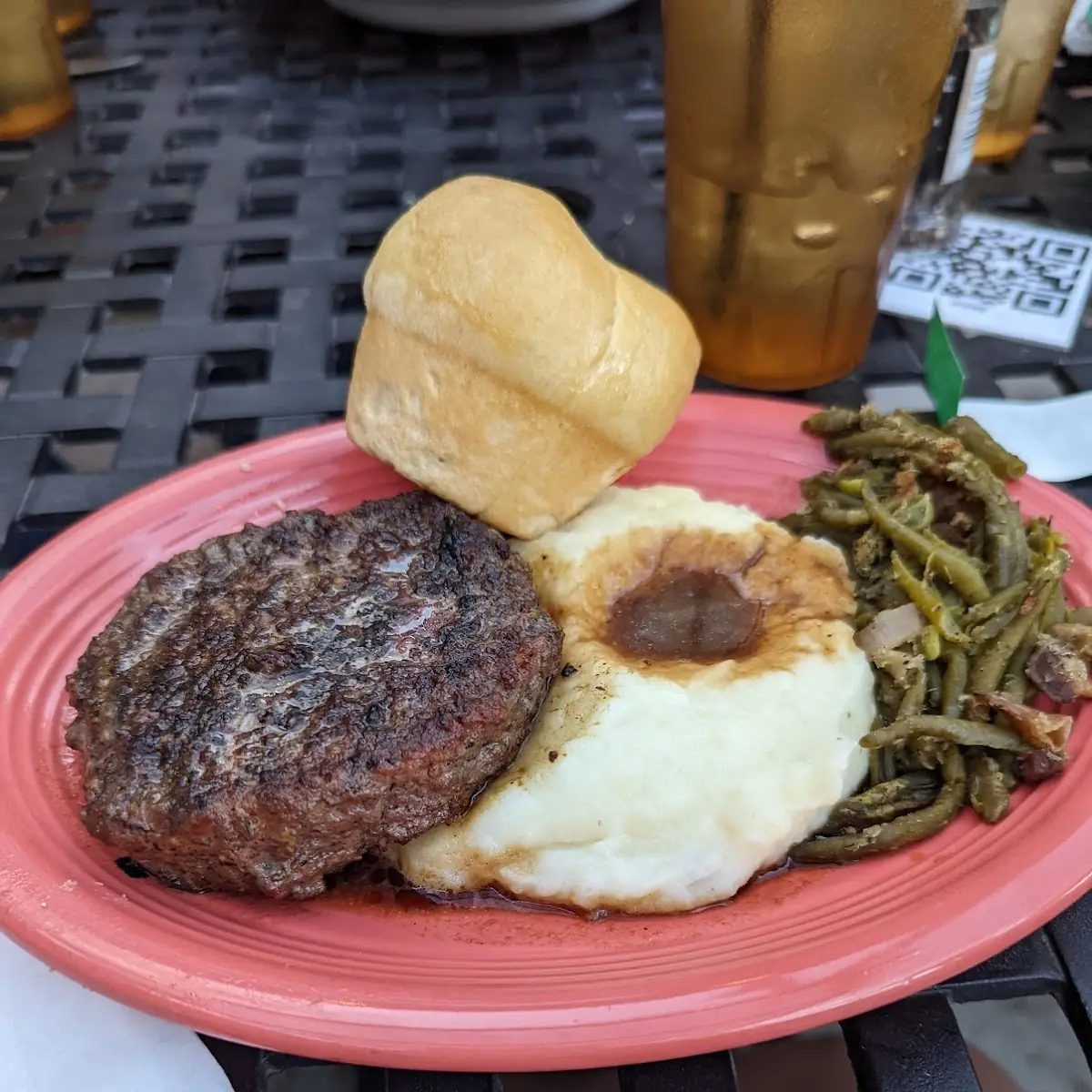 Grilled Hamburger Steak