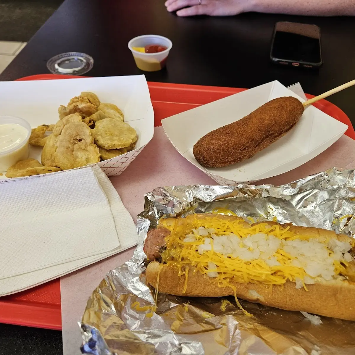 Fully Loaded Chili Dog