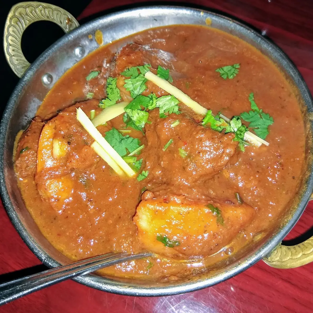 Lamb and Shrimp Vindaloo