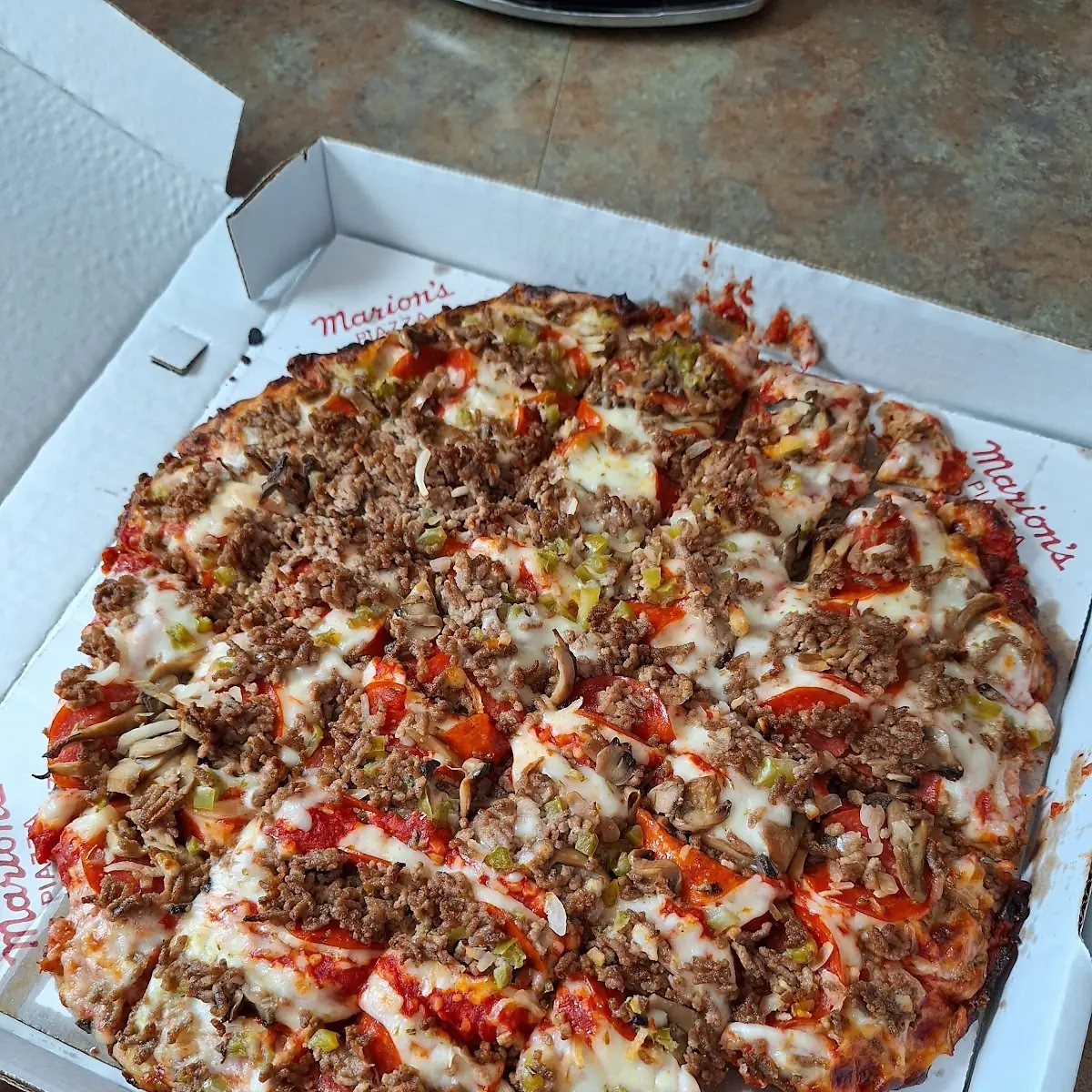 Green Peppers Pizza