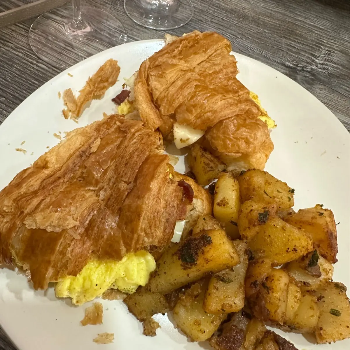 Bacon Egg and Cheese Croissant