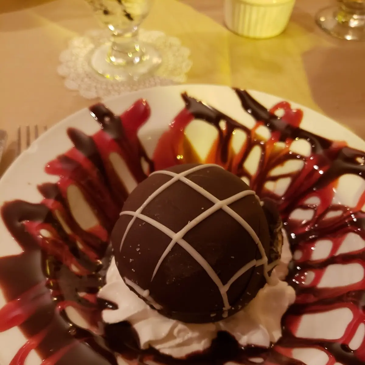Spumoni Ice Cream Sundae