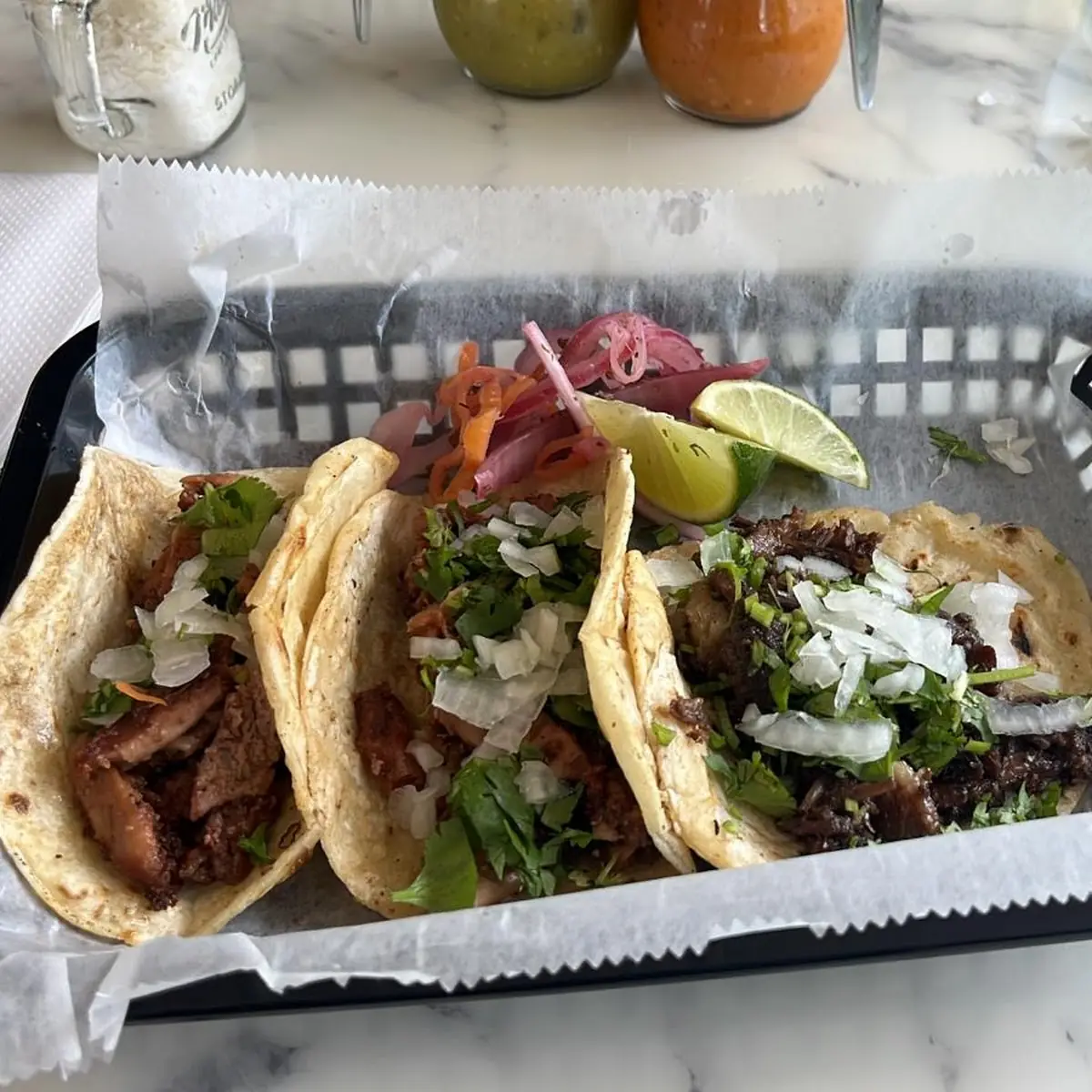 Chicken Tacos with Cilantro and Lime