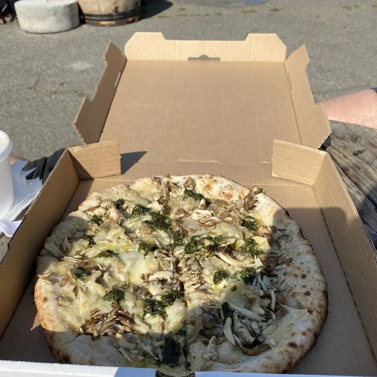Mushroom Pizza