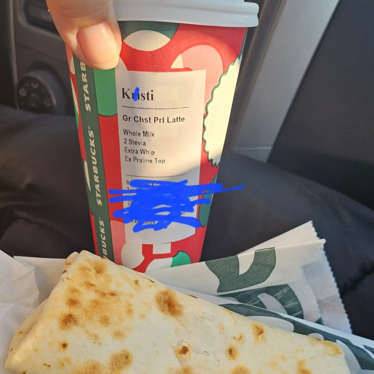 Bacon Sausage Egg and Cheese Wrap