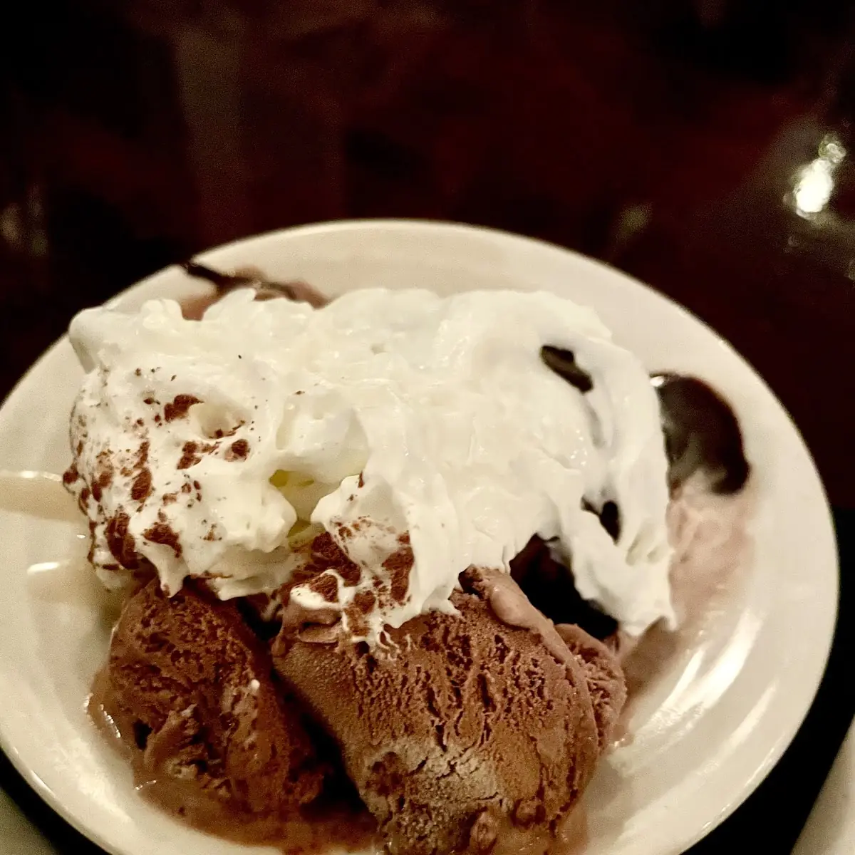 Chocolate & Caramel Sundae
