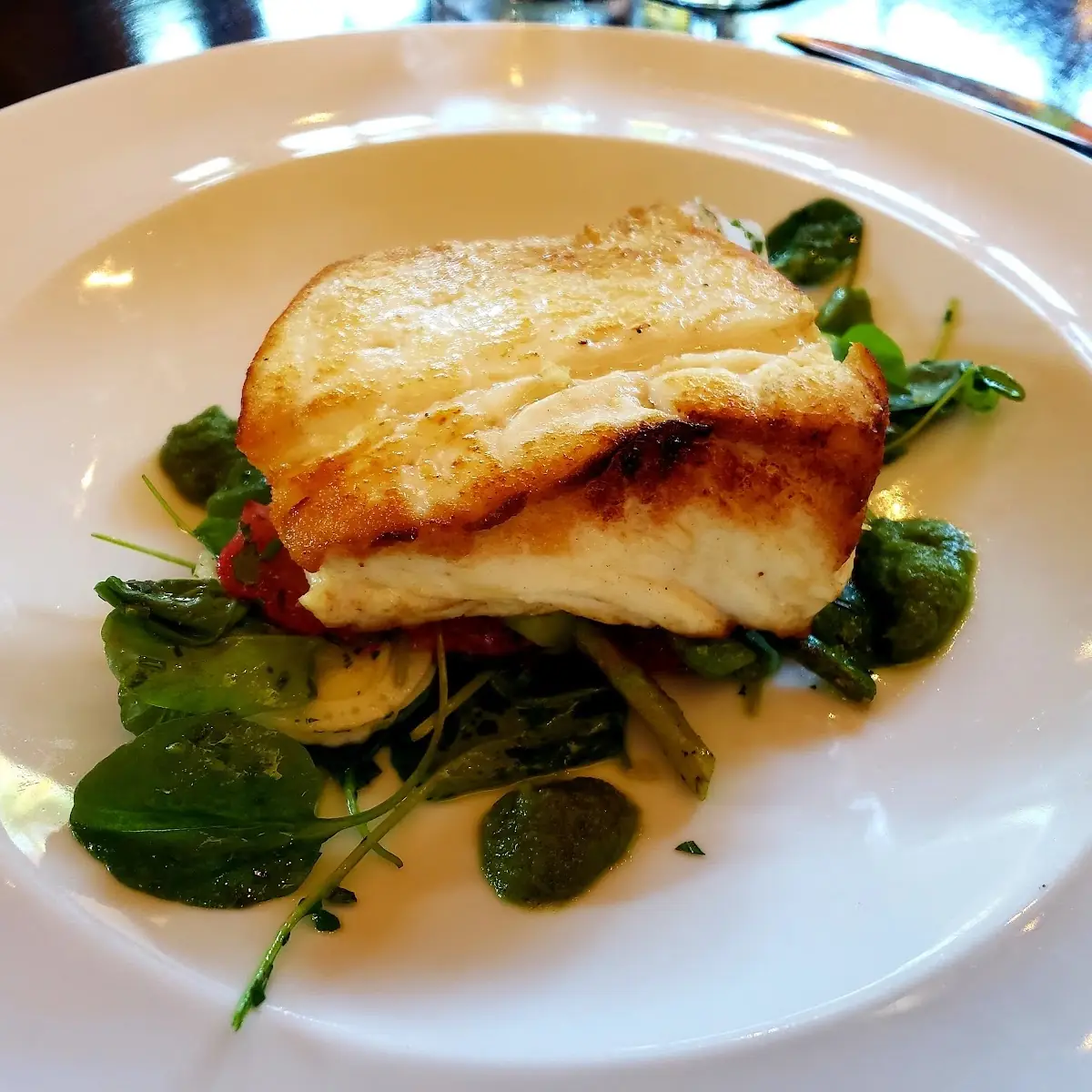Roasted Alaskan Halibut