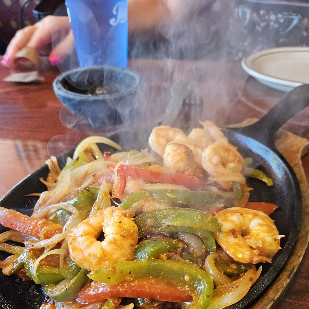Shrimp Fajitas