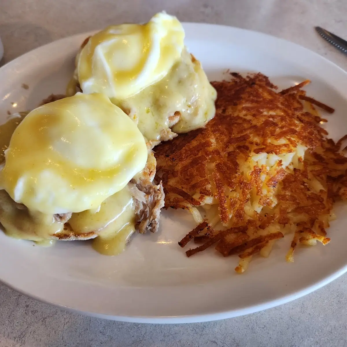 Pulled Pork Eggs Benedict