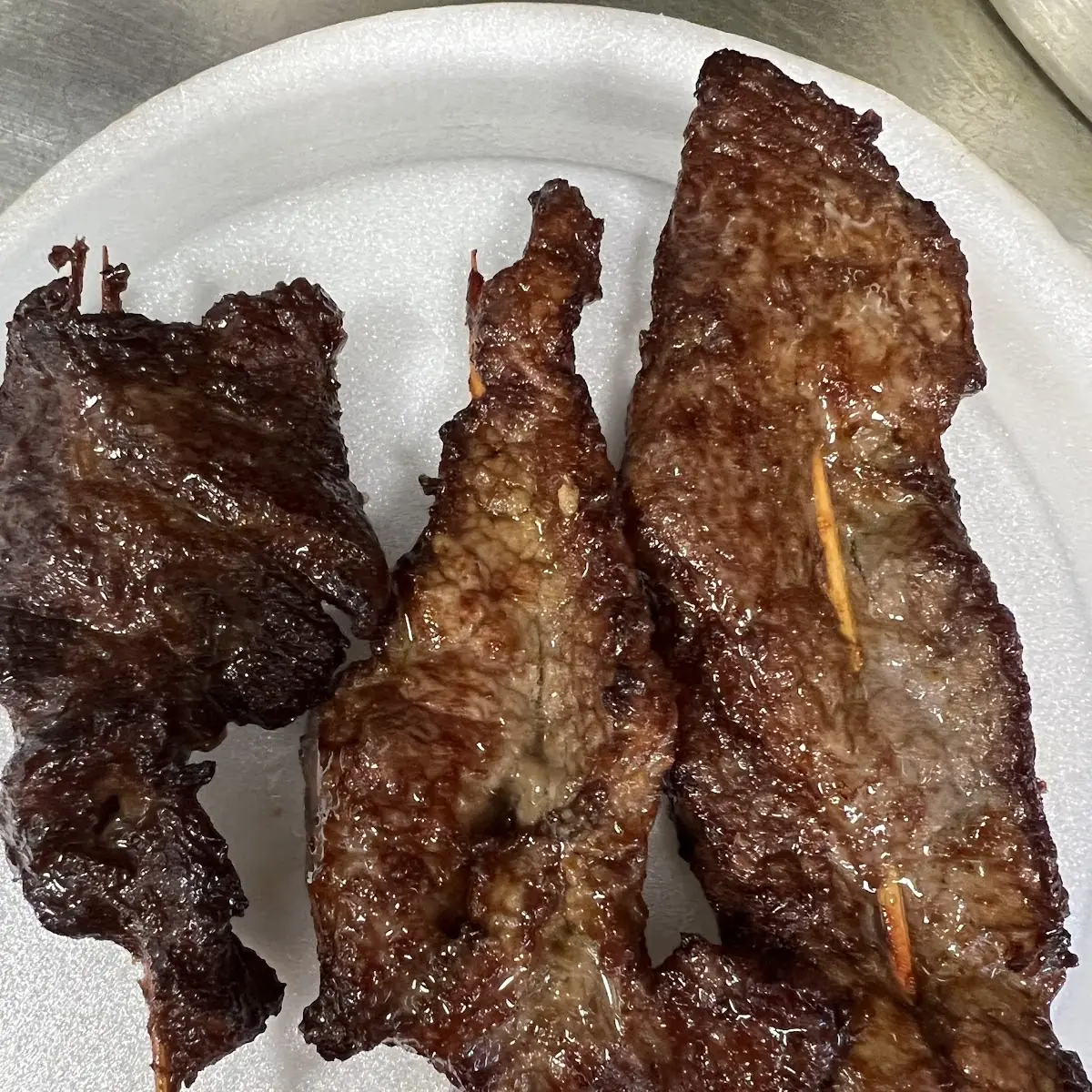 Teriyaki Beef on Stick