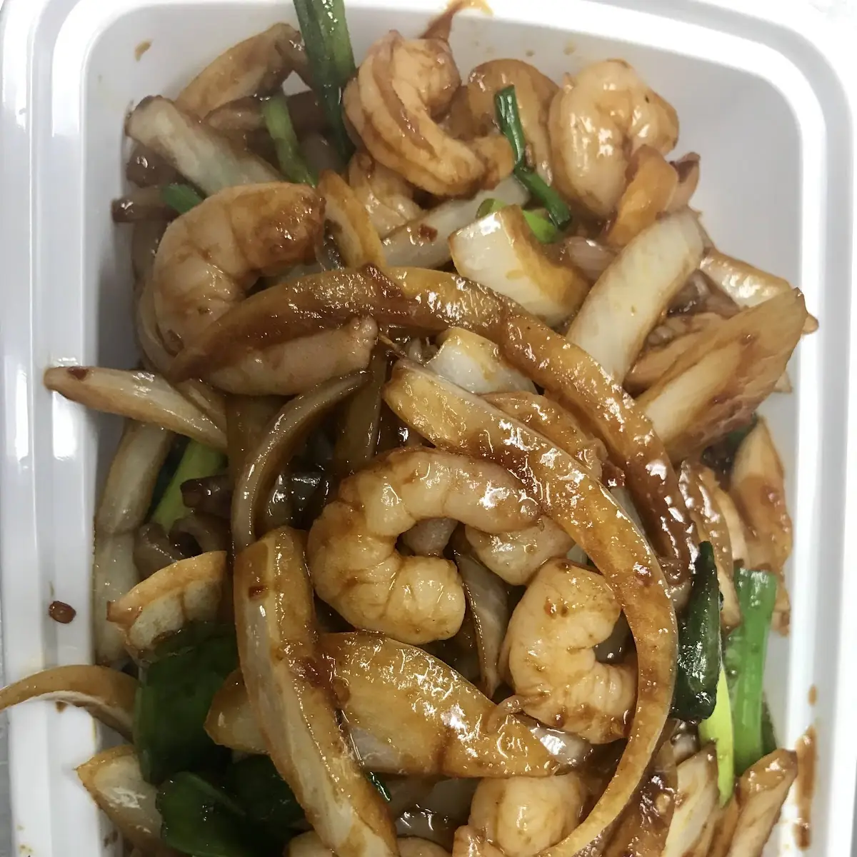Shrimp w Black Bean Sauce