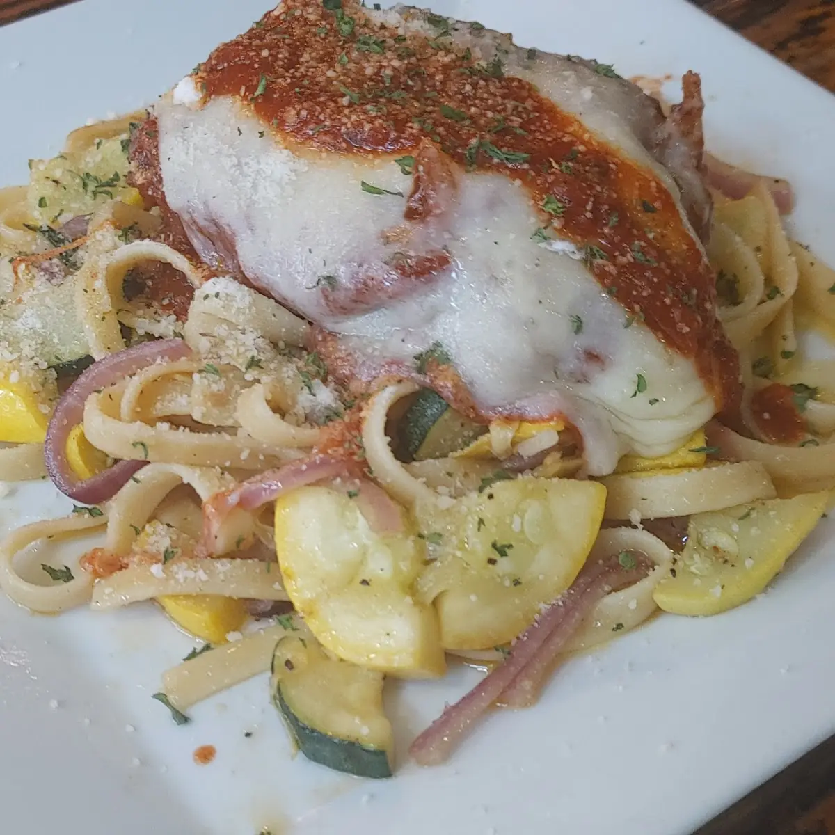 Chicken Parmesan Pasta