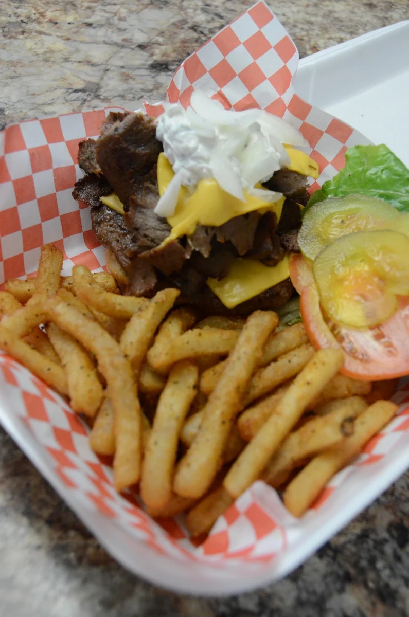 Polish Sandwich with Fries
