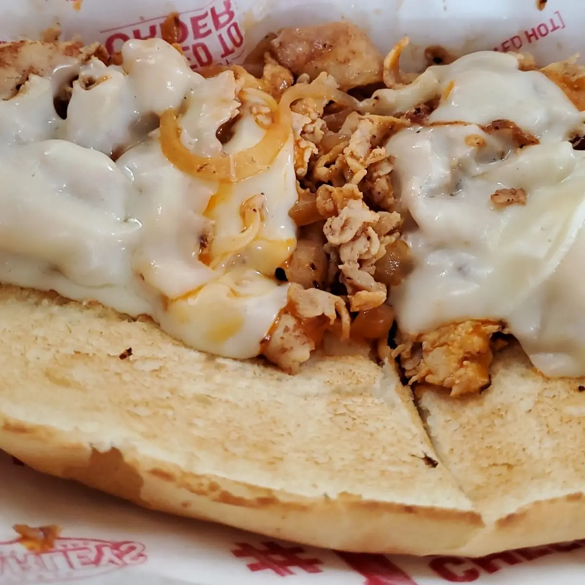 Chicken Philly Cheese Steak Sub