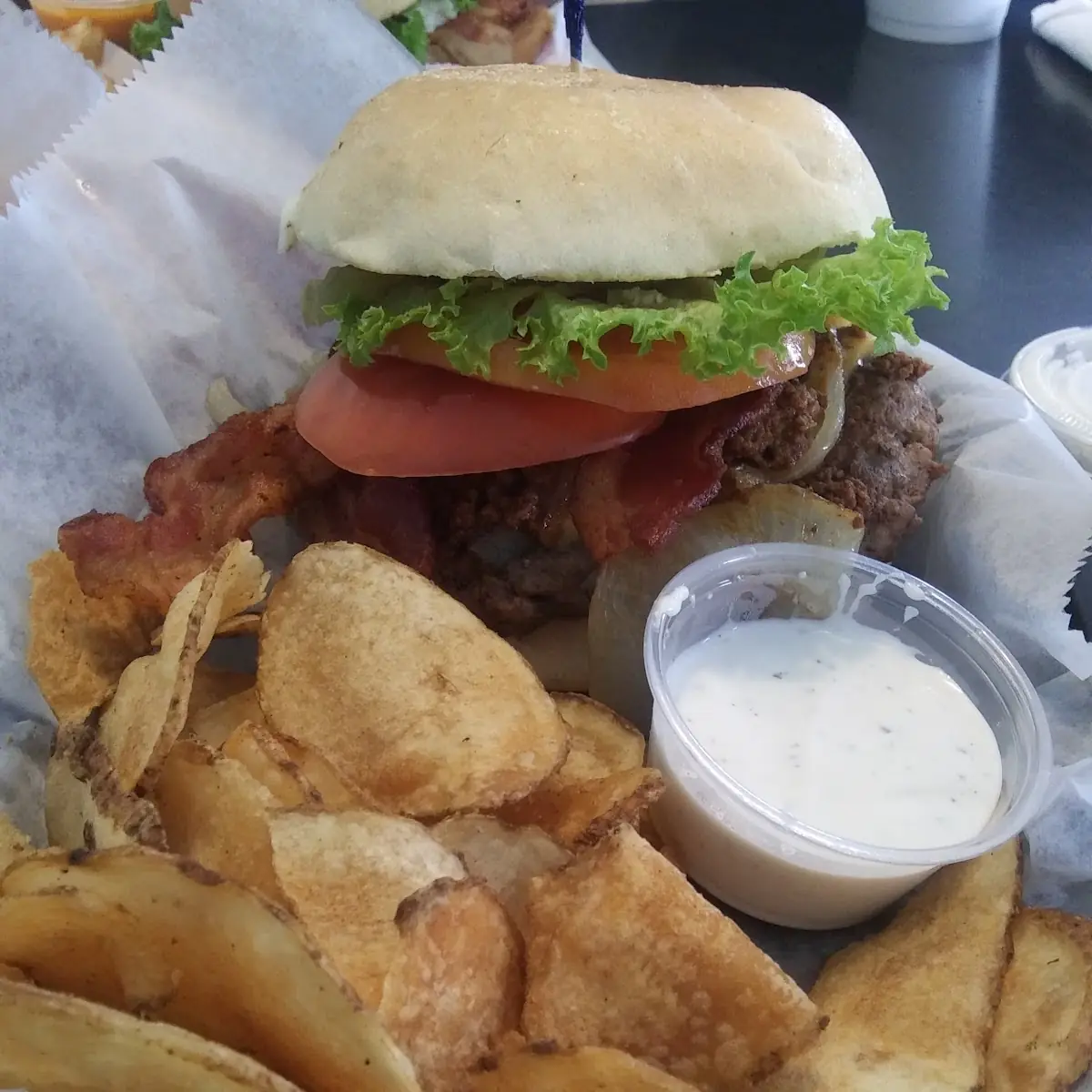 Big Als Bacon Cheeseburger
