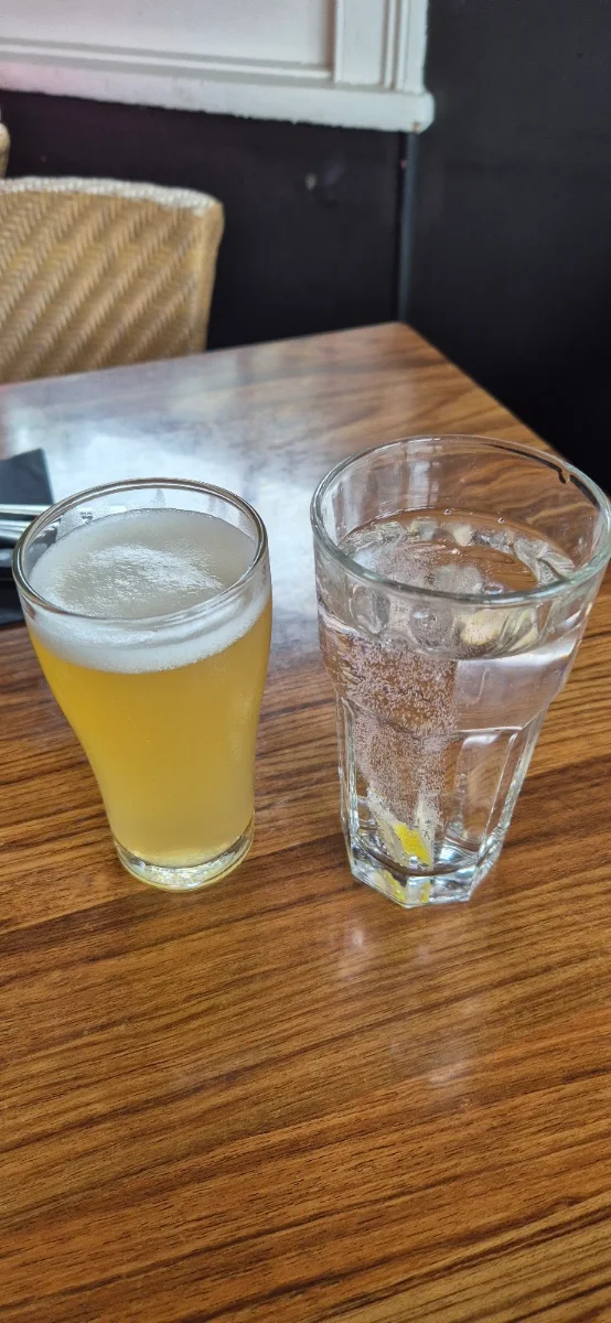 Stonework Beer and Pink Gin & Soda Water, Top Pub