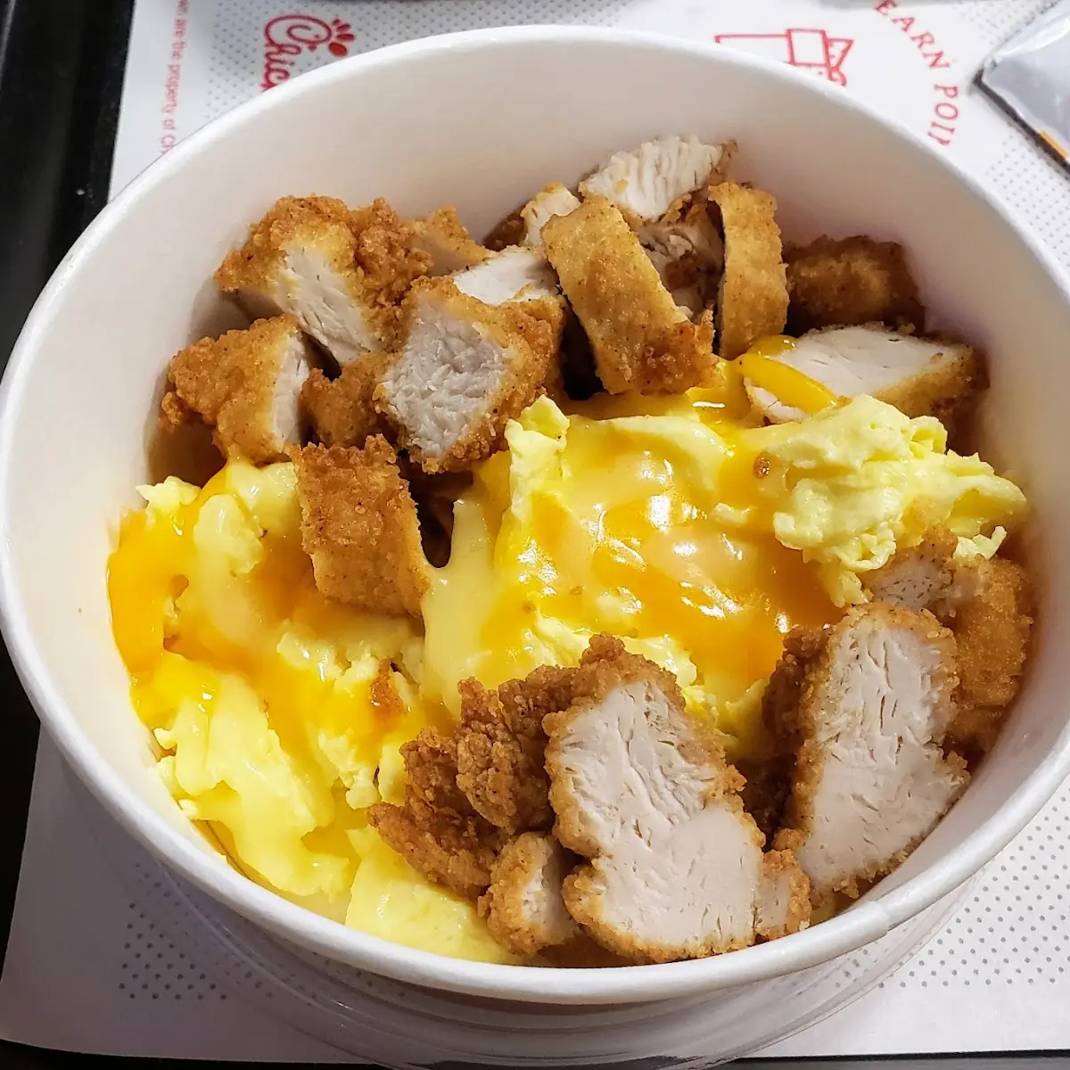 Chicken Hash Brown Bowl