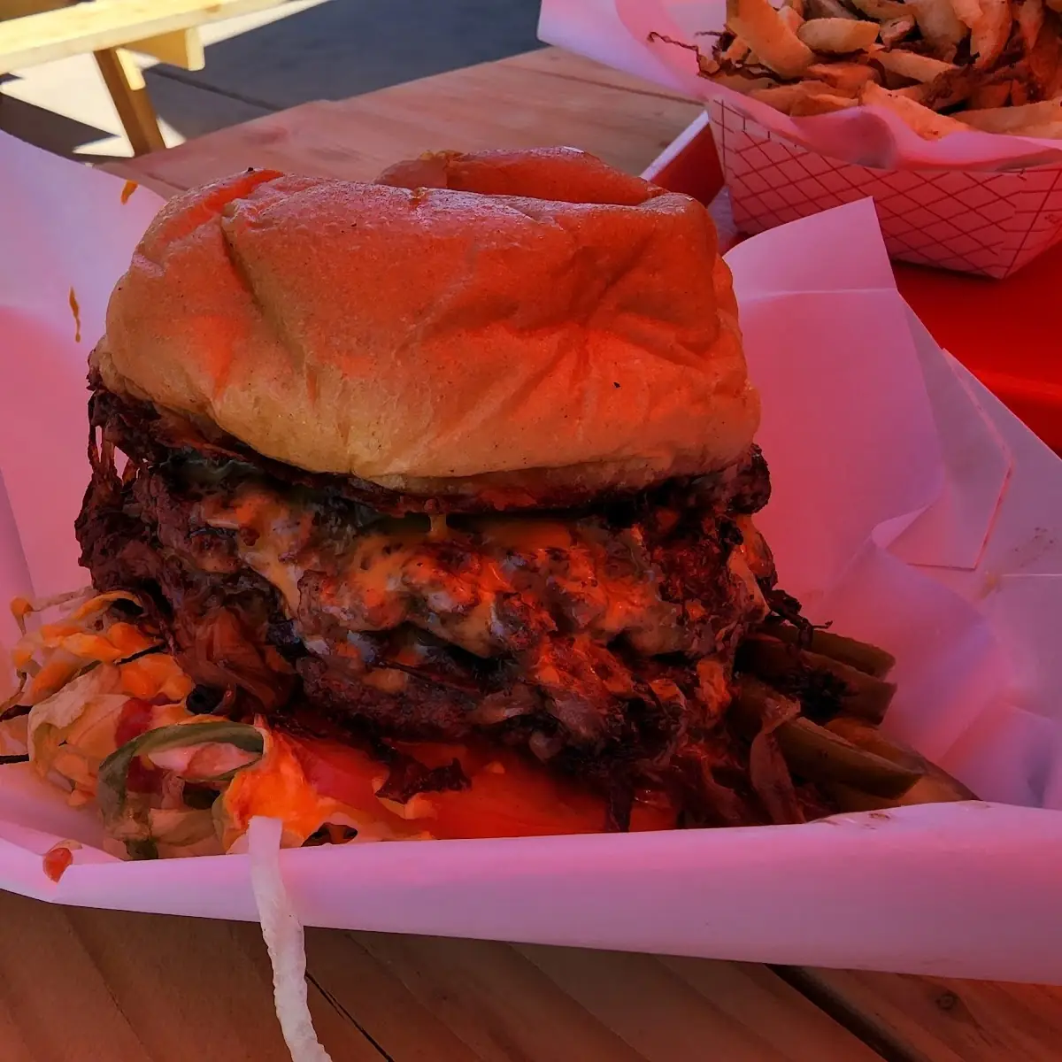 Triple Cheeseburger