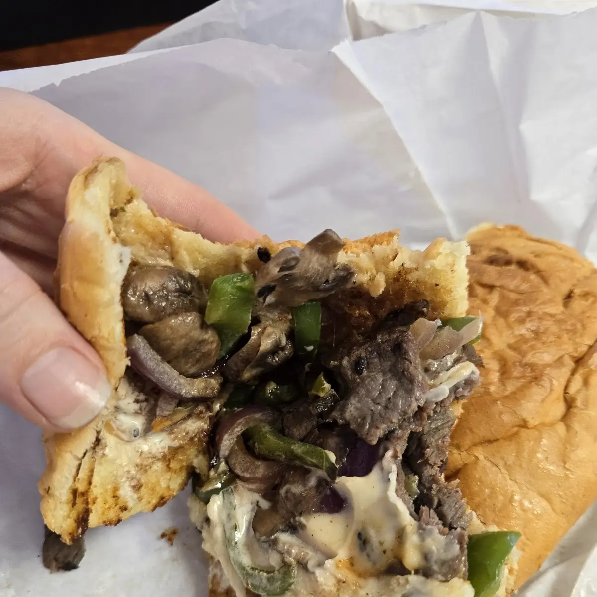 Philly Cheese Steak Sandwich