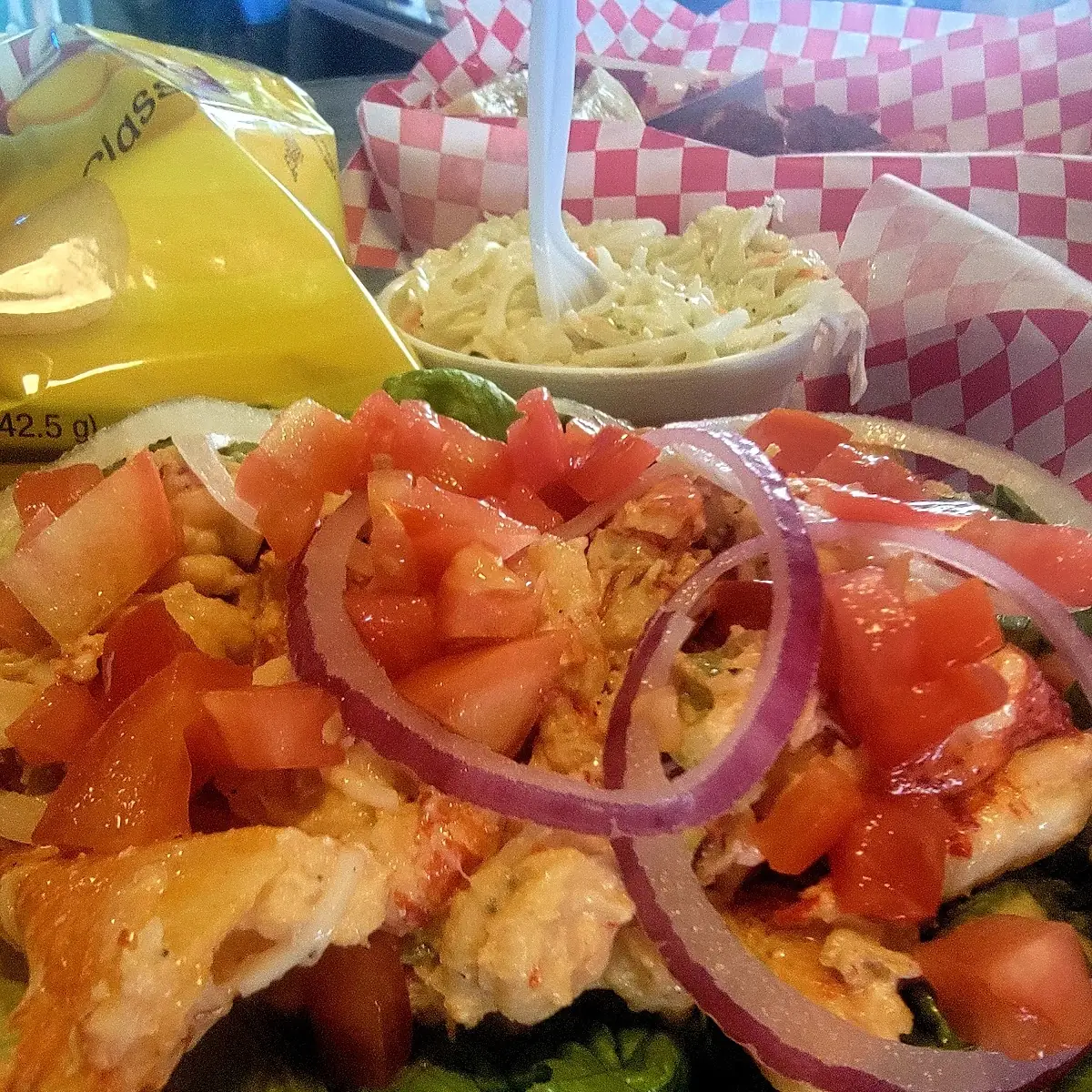 Lobster Roll Lil Too Much Liquid