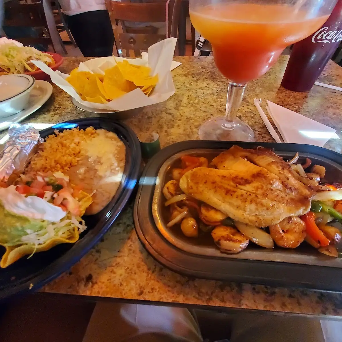 Fish N Seafood Fajitas
