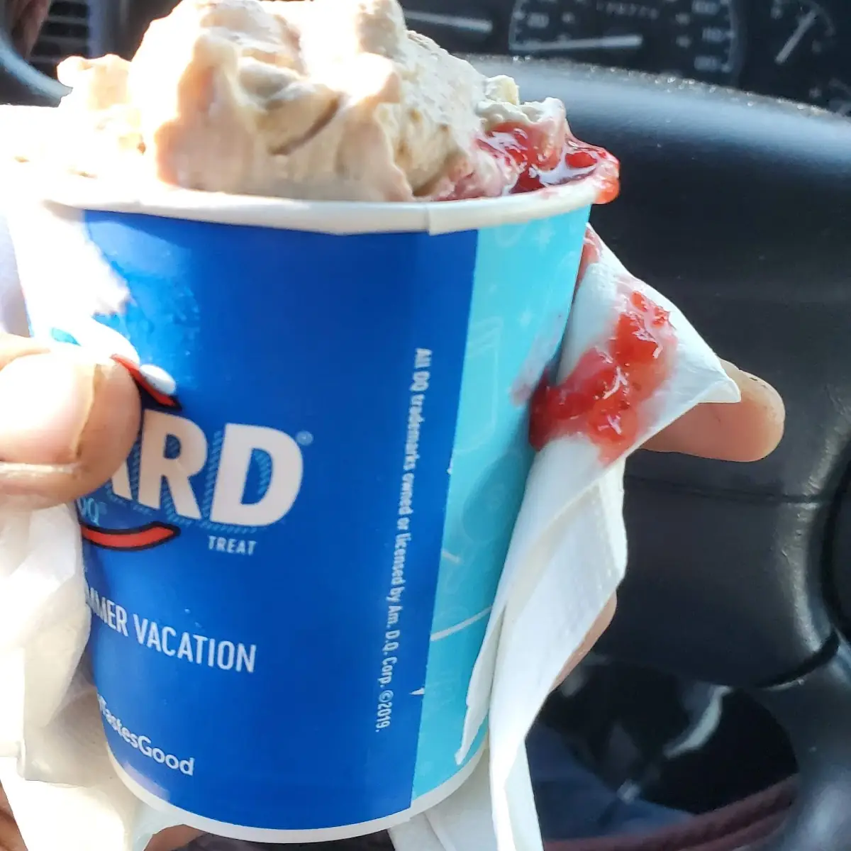 Roual New York Strawberry Cheesecake Blizzard