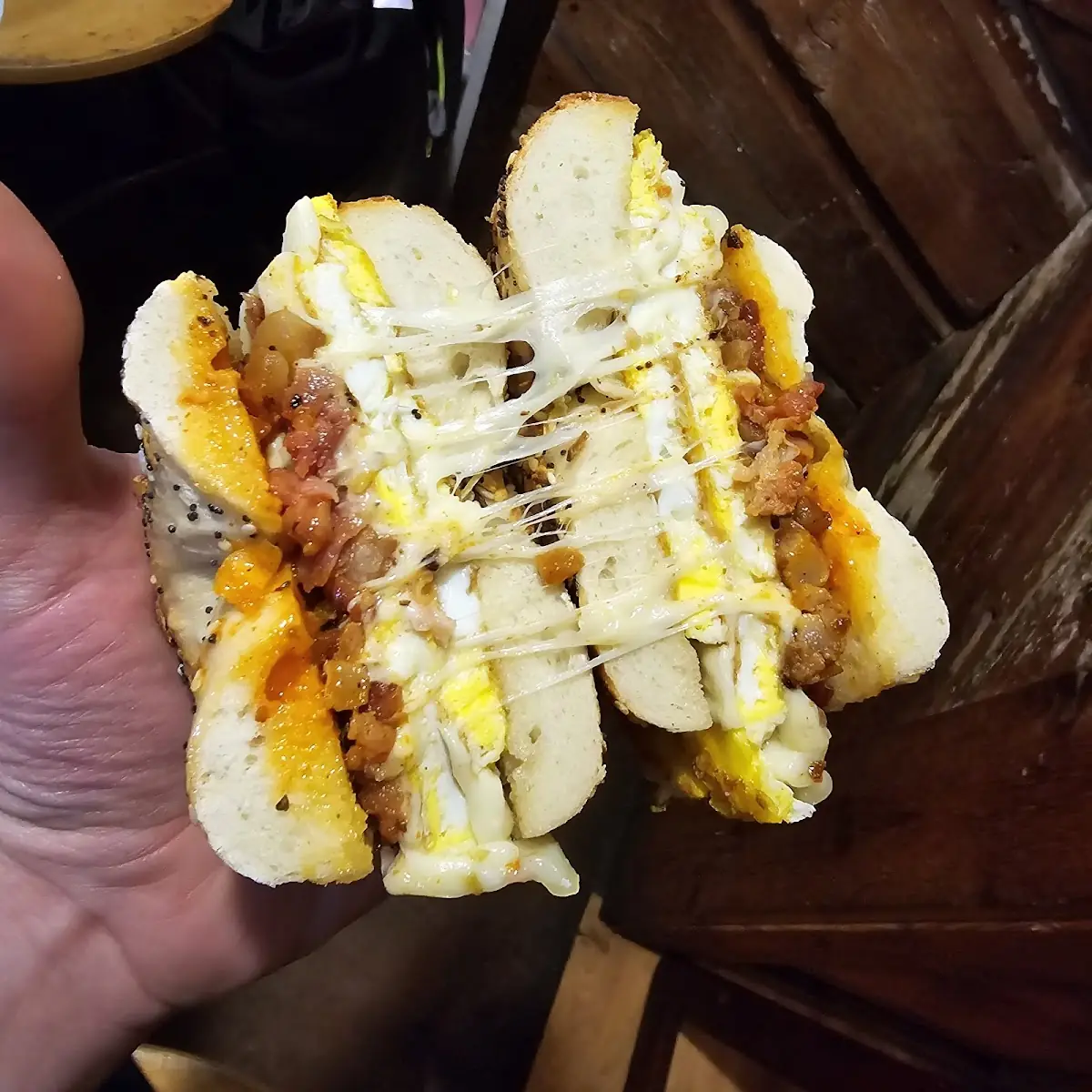 Bacon Egg and Cheese Bagel