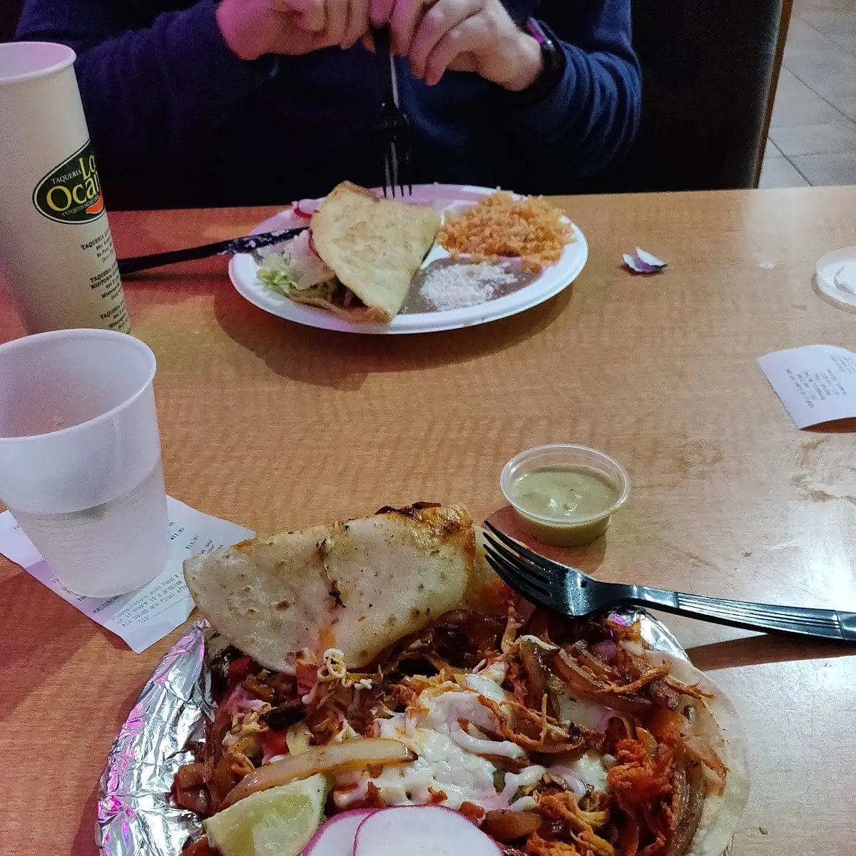 Alambre with Chipotle Chicken Pollo De Tinga