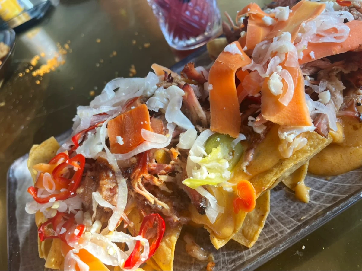 Pork Carnitas Nachos