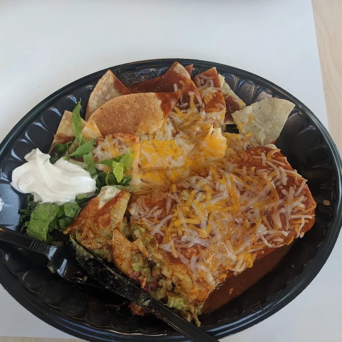 Style Chicken Burrito