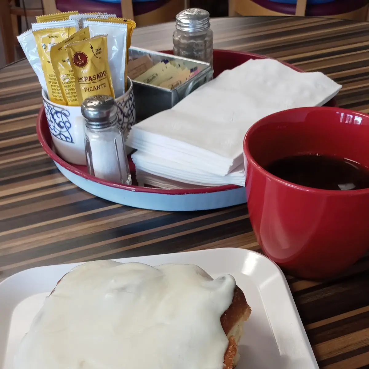 Freshly Made Cinnamon Roll
