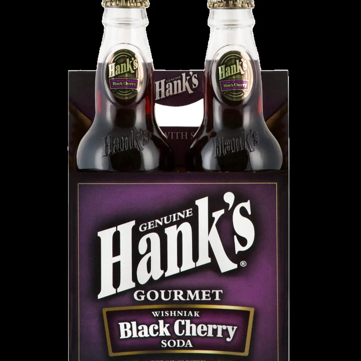 4-Pack Bottles Hanks Black Cherry