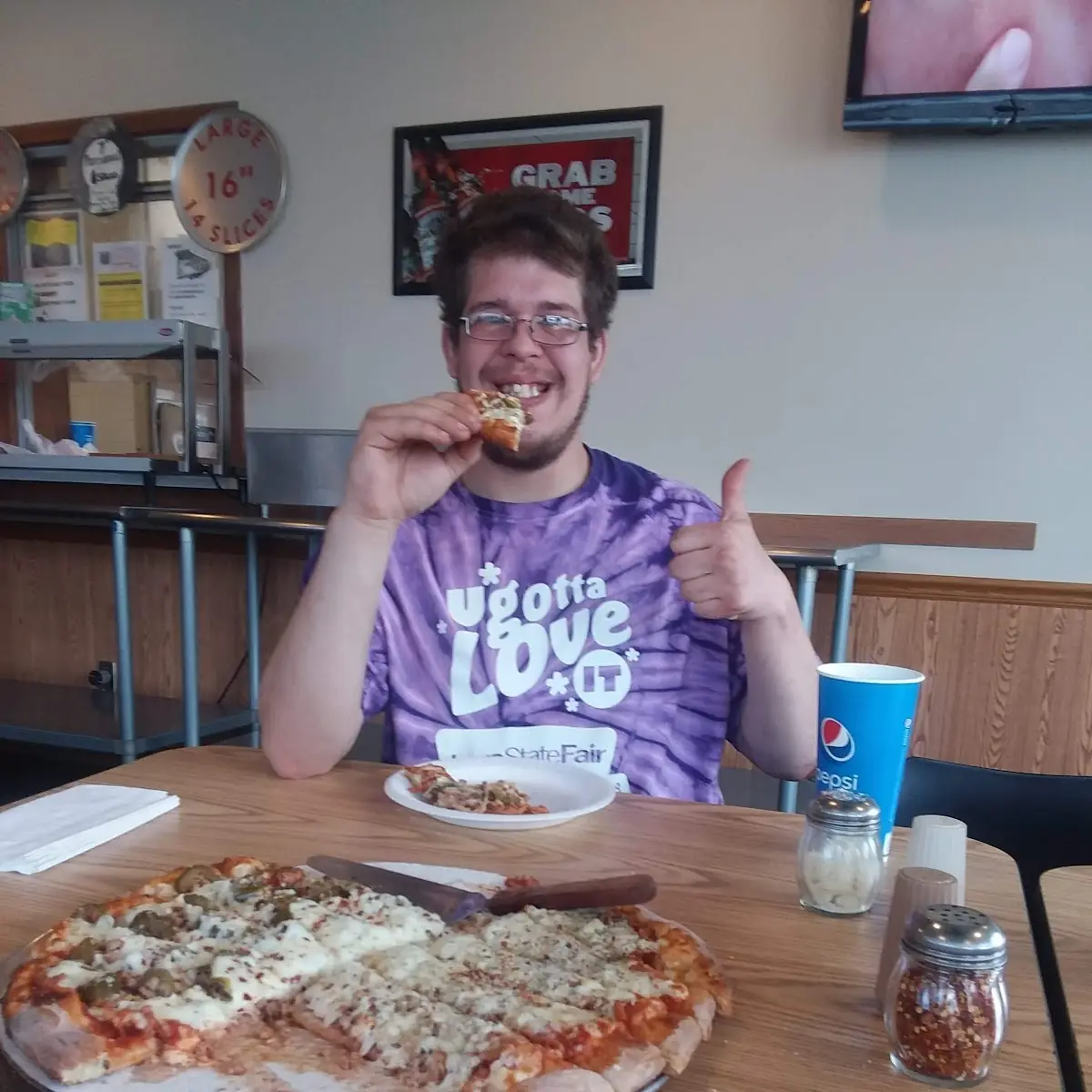 Large Sausage Pizza