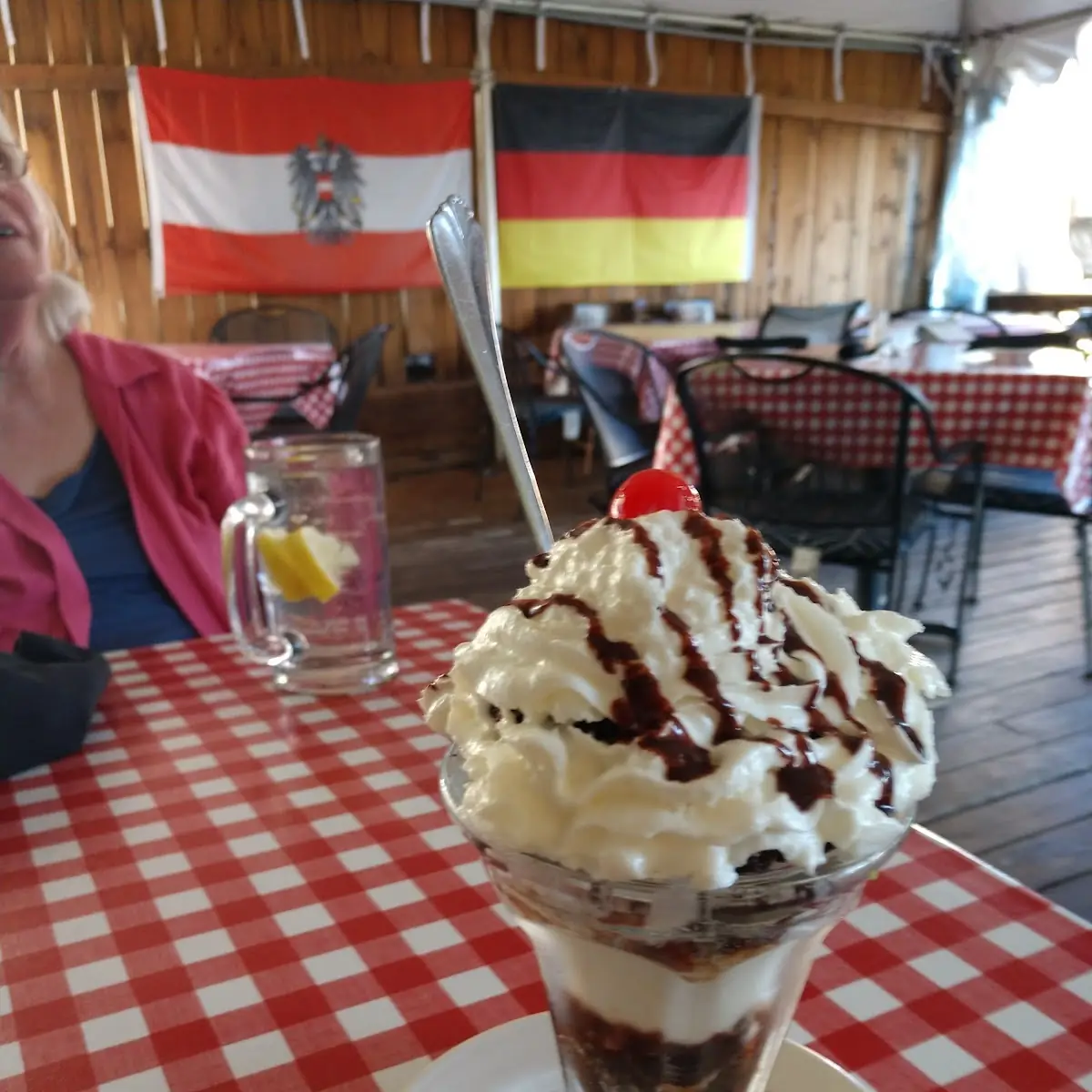 Black Forest Ice Cream Sundae