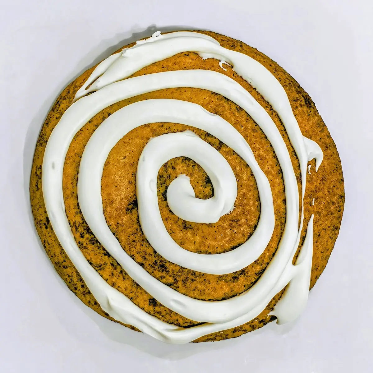 Cinnamon Roll Cookie with Cream Cheese