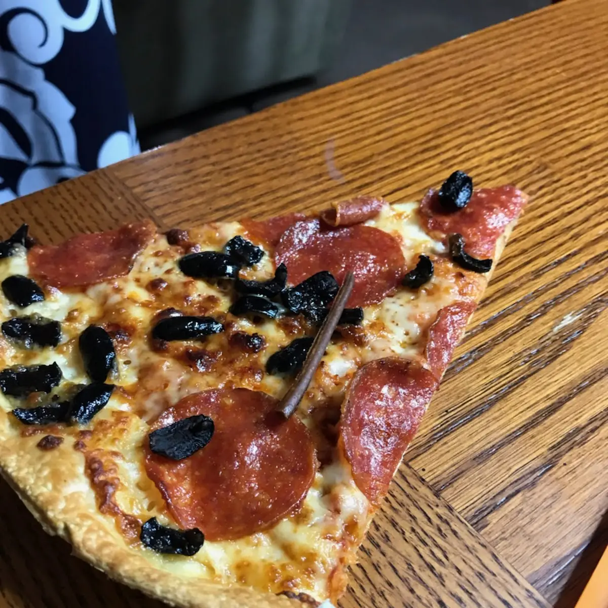 Pepperoni Pizza with Sticks What Did I Order