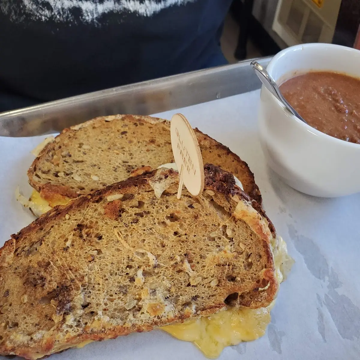 Rustic Grilled Cheese & Chili