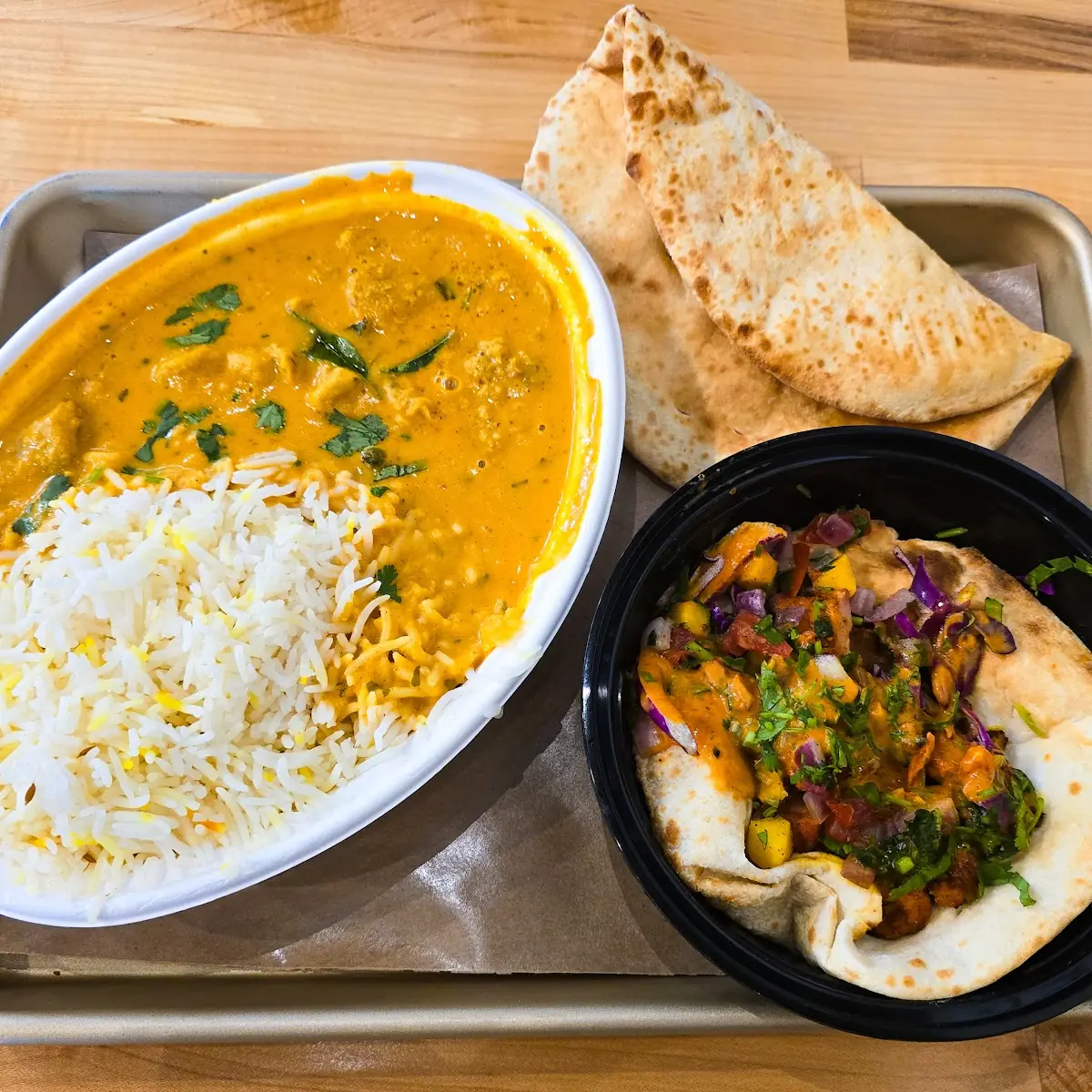 Southern Chicken Curry Combo
